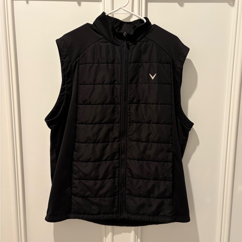 Callaway Men's Quilted Black Vest